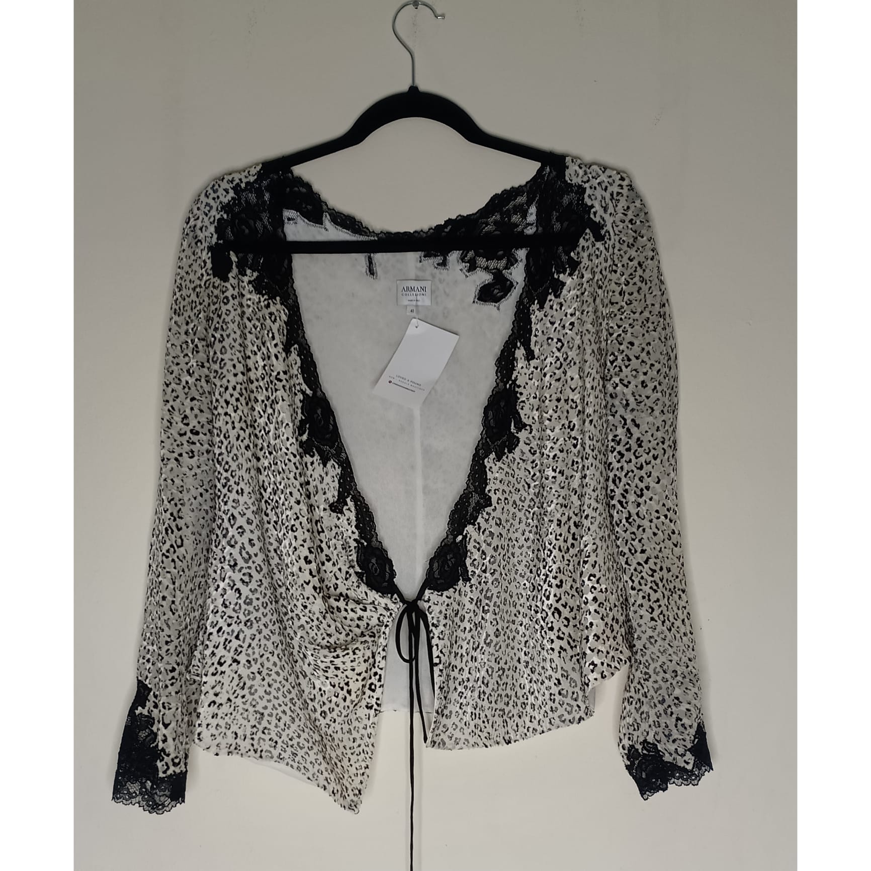 ARMANI LEPORD PRINT TOP – New and Resale Boutique || Toronto || Ontario ||  Canada