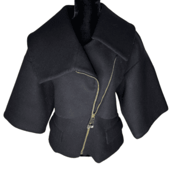 VERSACE BLACK HEAVY JACKET